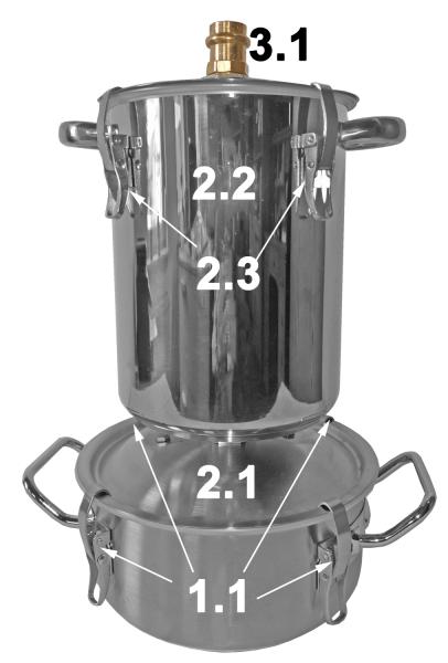 Large Still for Essential Oil and Schnapps
